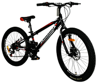 Горный алюминиевый подростковый 24 Spark Alu Disk Cross (2023) велосипед Сrossbike AD