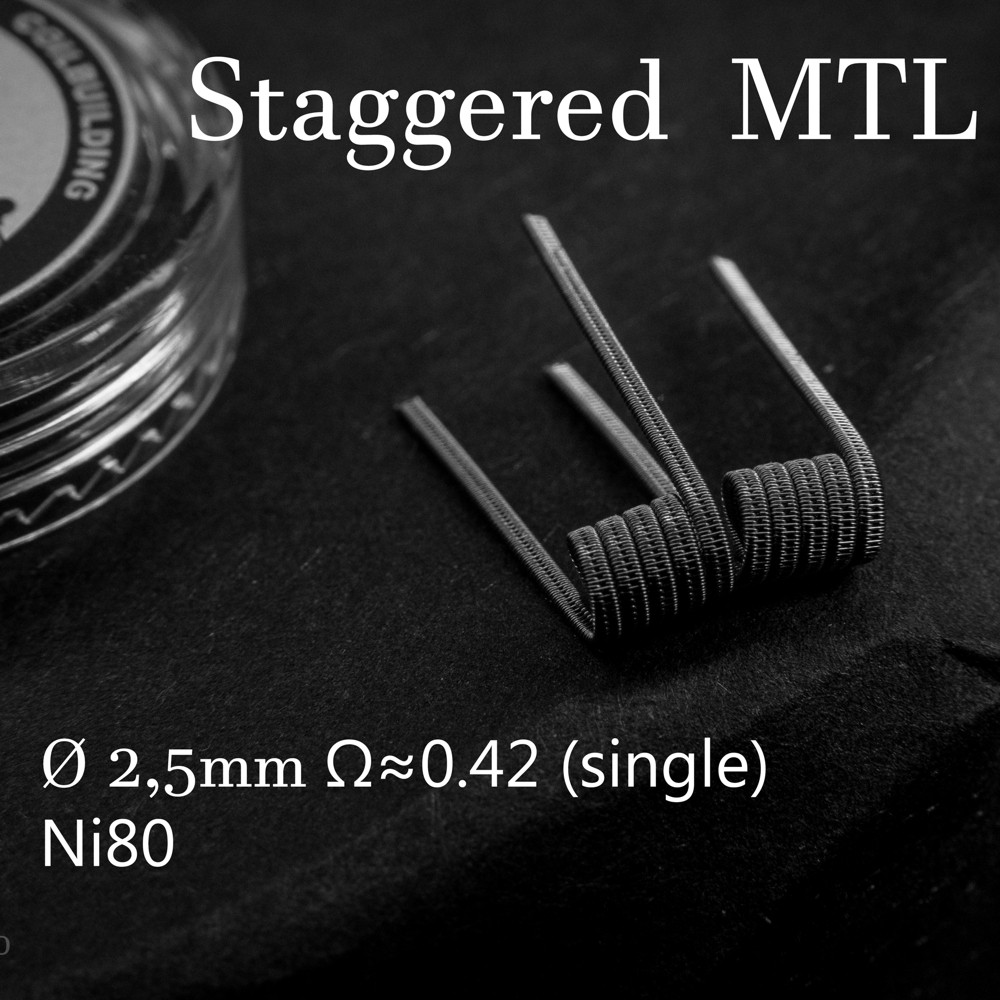 MTL Staggered Coil 0.42Ω