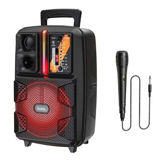 Колонка Bluetooth HOCO BS37 Dancer BT5.0, 15W, AUX/TWS/FM/microSD/USB RGB RGB Light + мікрофон, фото 1