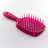 Щітка для волосся Hollow Comb Superbrush Plus Pink, фото 2