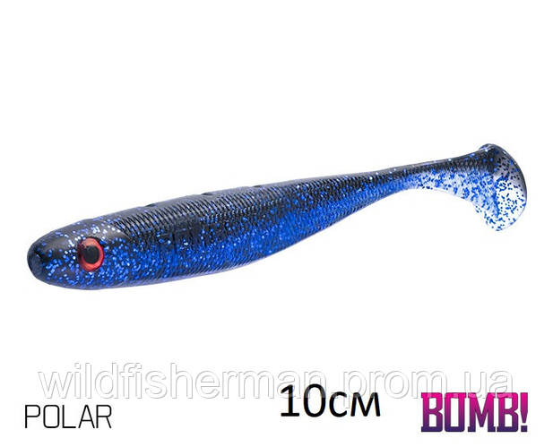 Силіконова рибка Lure BOMB! Rippa 10см/5шт POLAR (ID#1251383308), цена ...