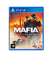 Диск PS4 Mafia Definitive Edition RU Б\У