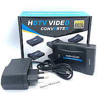 Конвертер відео HDMI на SCART 1080p