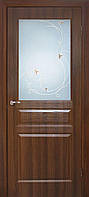 Двери Омис коллекция: Классика '' СКИН'' Полотно, Барселона ПО Орех