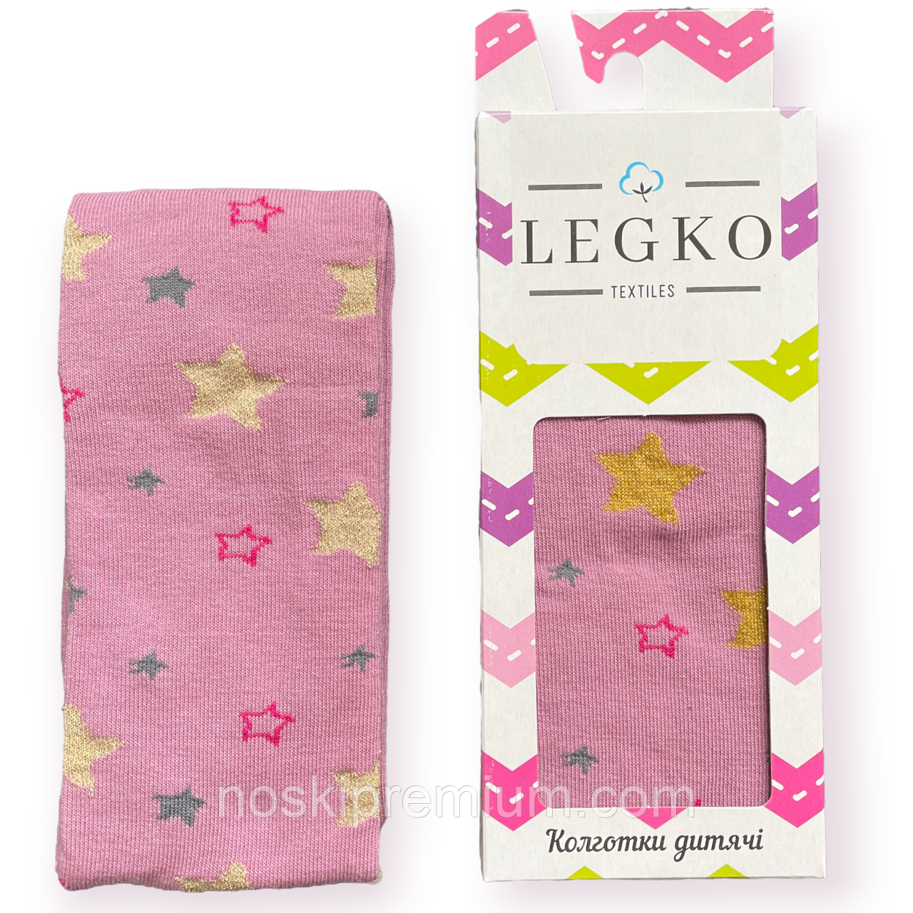 Колготки дитячі демісезонні бавовна LEGKO, 17 розмір, 110-116 см, 4 роки, 19404, фото 1