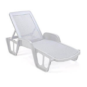 Лежак Pool білий виробник Італія