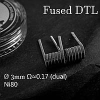 DTL Fused Clapton Coil 0.17Ω