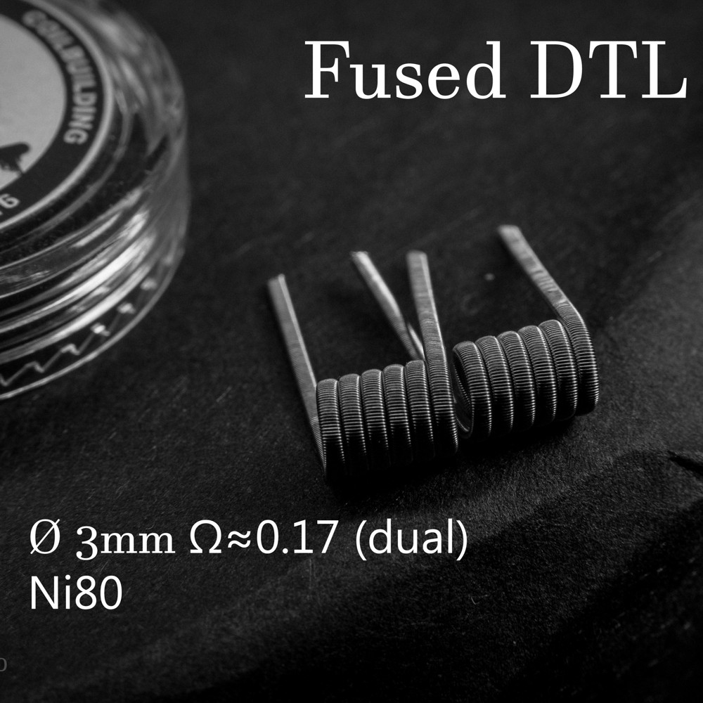 DTL Fused Clapton Coil 0.17Ω