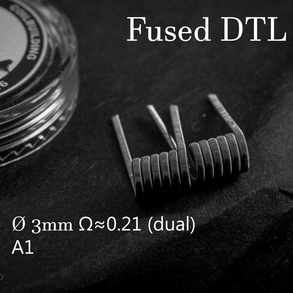 DTL Fused Clapton Coil 0.21Ω