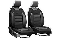 Авточехлы накидки для SKODA OCTAVIA 2013-2020 A7 Pok-ter GT черные (на передние сиденья)