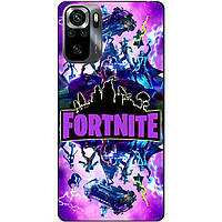 Силіконовий бампер чохол для Xiaomi Poco M5s з малюнком Fortnite Marvel