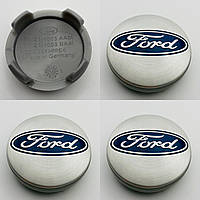 Колпачки на диски Ford C-Max Fusion Kuga Mondeo 6M211003AA 1429118 54 мм 50мм серебро Форд