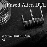 DTL Fused Alien Clapton Coil 0.21Ω