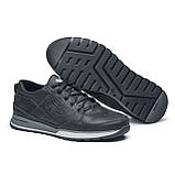 Кросівки Чоловічі Шкіряні Чорні, фото 7