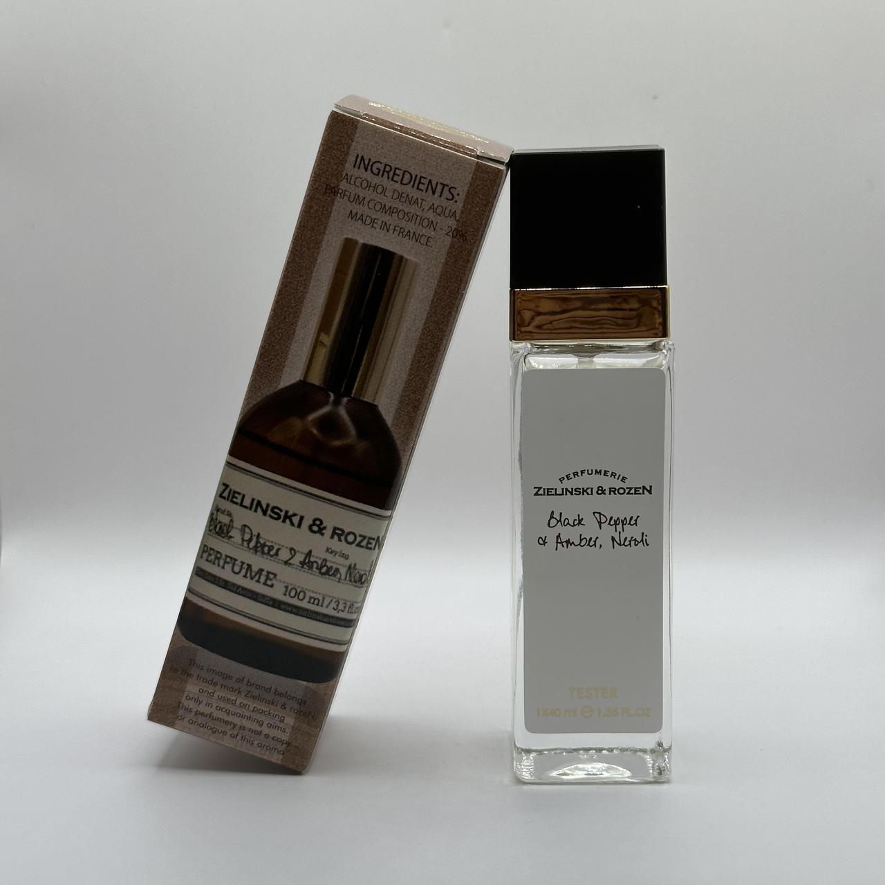 Тестер Zielinski & Rozen Black Pepper & Amber, Neroli (Зелински и Розен Блек Пеппер, А