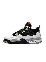 Кроссовки женские Nike Air Jordan 4 Retro UN/LA найк аир джордан высокие стильные яркие модные