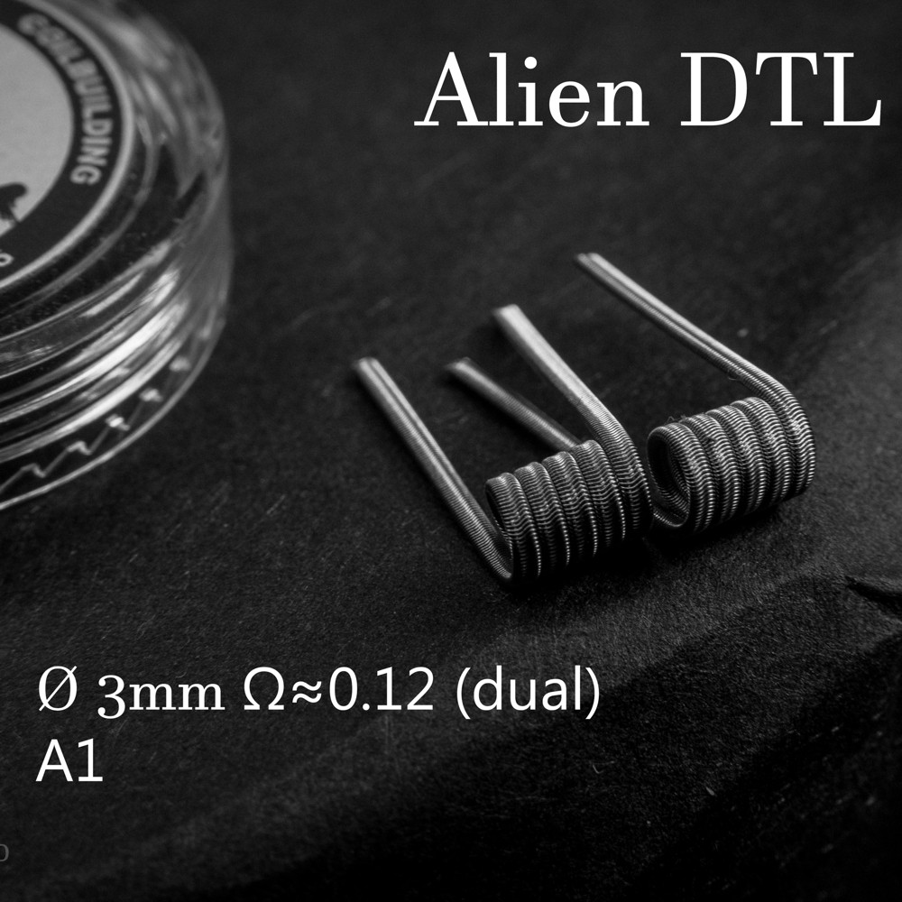 DTL Alien Clapton Coil 0.12Ω