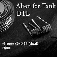 DTL Alien for Tank Clapton Coil 0.16Ω