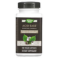 Комплекс ферментов и растительных экстрактов Nature's Way "Acid Ease Digestion Formula" 182 мг (180 капсул)