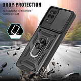 Ударостійкий чохол Camshield Serge Ring for Magnet для Samsung Galaxy A12 (A125F) / M12 (M127F), фото 4