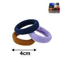 Резинка для волосся, мікрофібра ,36штук упаковка