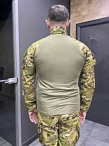 Армійська Кофта Убакс, мультикам Койот, розмір XXL, тактична сорочка Убакс мультикам, фото 5