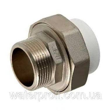 Американка PPR із зовнішньою різьбою 40х1 1/4", EVCI