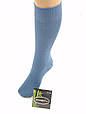 Чоловічі високі шкарпетки Монтекс літні бамбукові антибактеріальні, подвійна п'ятка, без шва, розмір 41-44, 12 пар\уп. сині, фото 3