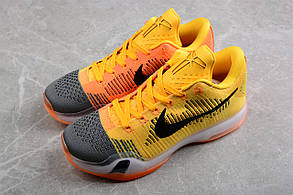 Чоловічі Nike Kobe 10 Elite Low Chester баскетбольні кросівки жовті