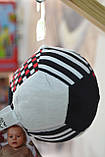 М'яка контрастна іграшка BabyOno М'яч 12 см, фото 2