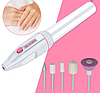 Фрезер для манікюру, набір для манікюру та педикюру Beauty 2 батарейки типу АА, фото 6