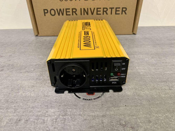 ХИТ инвертор 12В ИБП 150 300 600Вт с чистым синусом для котла ноутбука ...