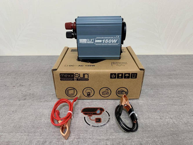 ХИТ инвертор 12В ИБП 150 300 600Вт с чистым синусом для котла ноутбука ...