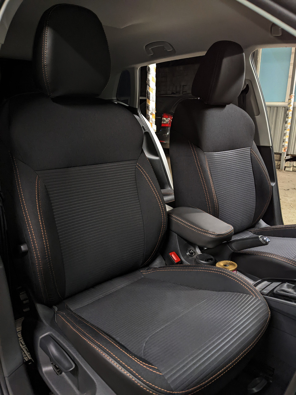 Чохли із авто-тканини для Skoda Rapid Spaceback  з 2013
