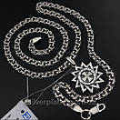 Срібна цепочка і кулон Зірка Ерцгамми. Підвіс оберіг і ланцюжок на шию. Срібло 925, фото 9