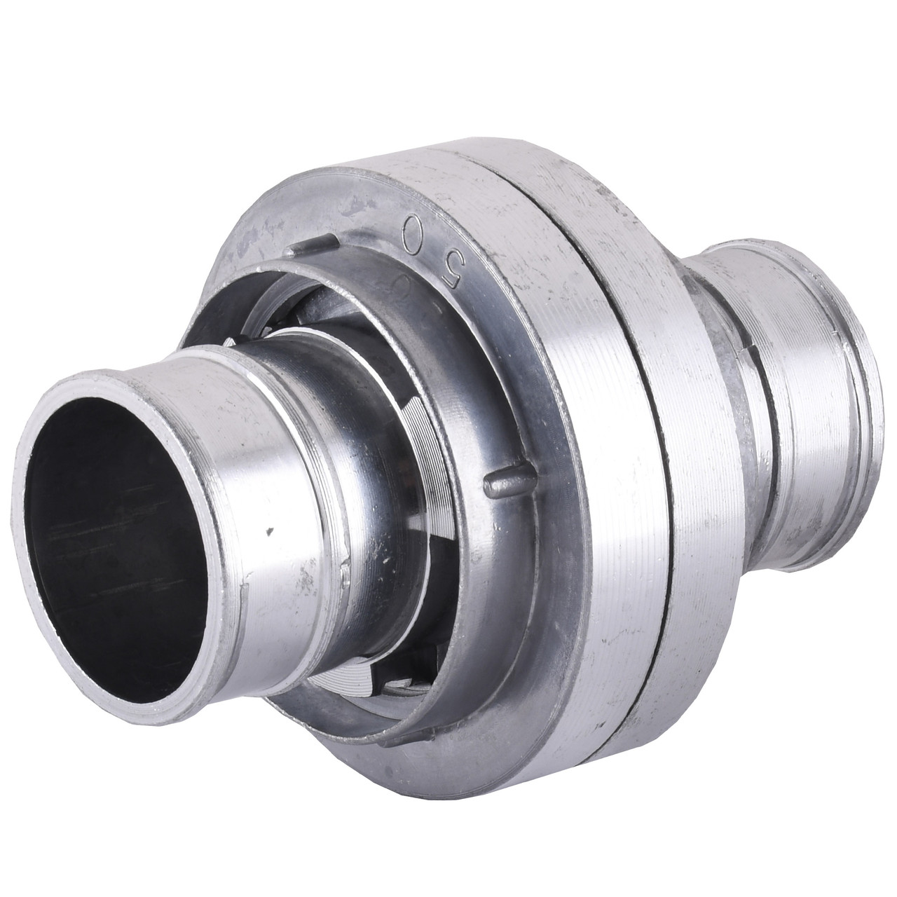 Муфта 2″ (конектор STORZ) алюмінієва, для з'єднання пожежного шланга для дренажу