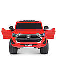 Дитячий електромобіль джип Toyota Hilux 4WD (білий колір), фото 4