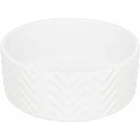 Миска керамическая Trixie Ceramic Bowl Белая 1.6L /20 см TX-25025