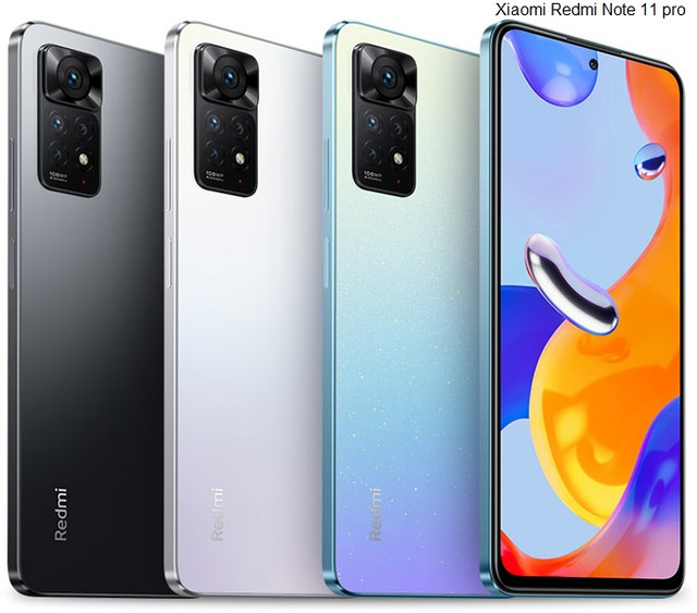 Купити Оригінальний телефон Xiaomi Redmi Note 11 pro 6/128 GB Star Blue ...