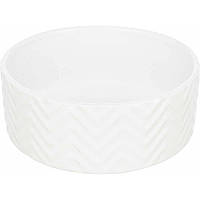 Миска керамическая Trixie Ceramic Bowl Белая 0.9 л /16 см TX-25024