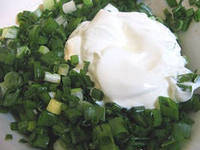 Смакова суміш Цибуля зі сметаною