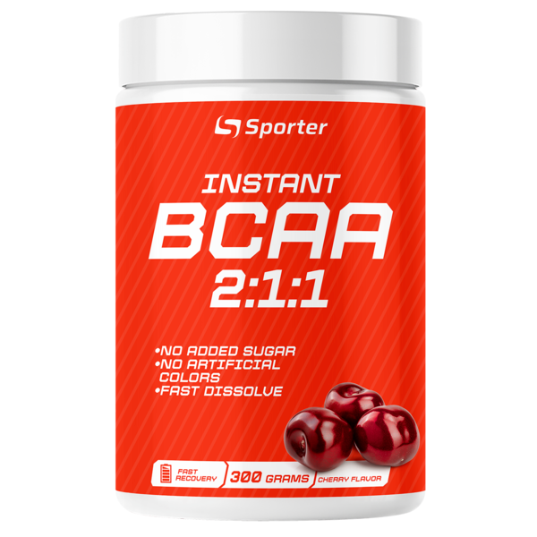 Sporter Instant BCAA 300г - фото 3 - id-p1596594154