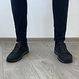 Кросівки чорні з сірим, фото 2