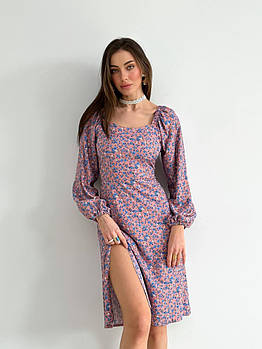 Весняна сукня з штапеля