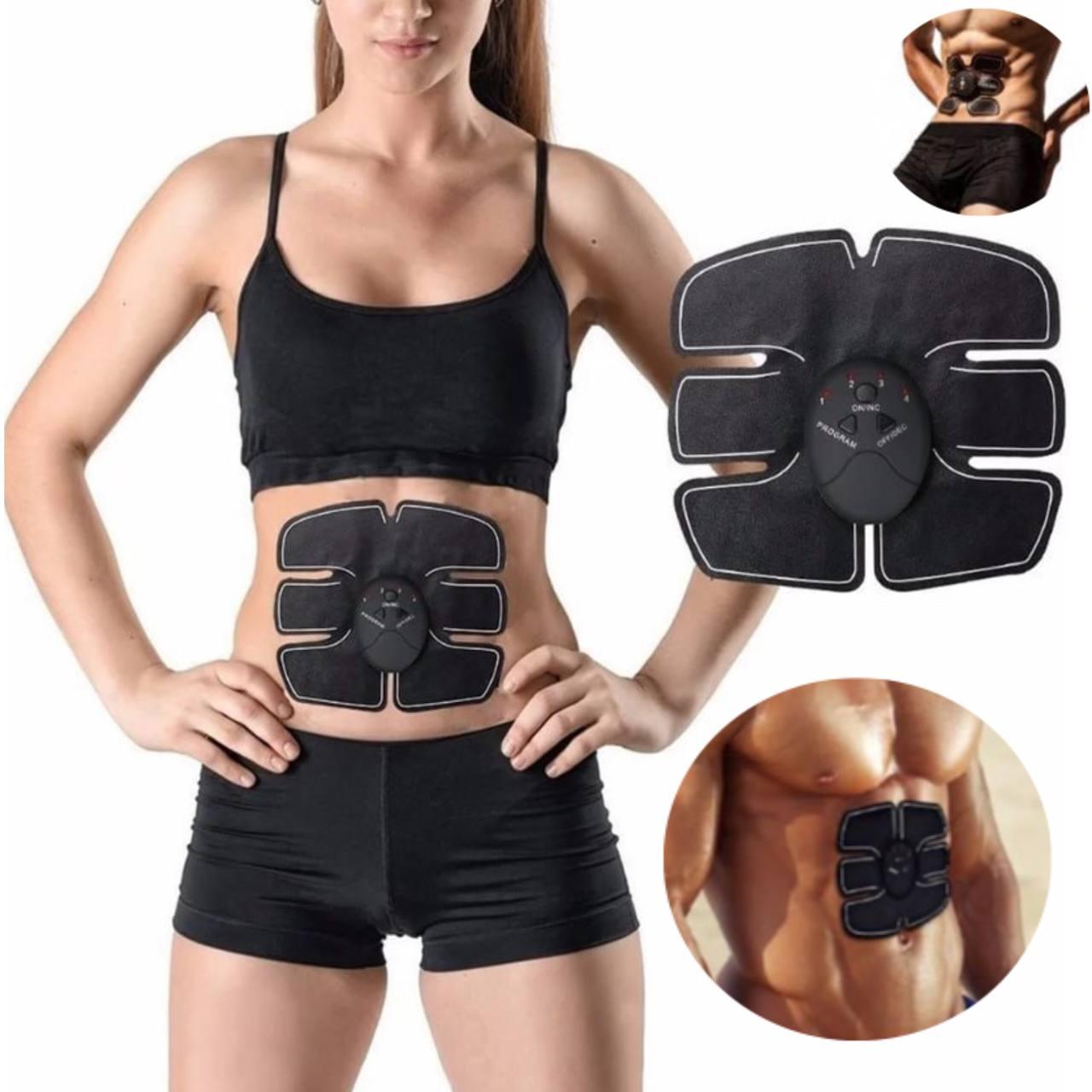 Тренажер-стимулятор для пресу BEAUTY BODY MOBILE GYM / Міостимулятор для живота / Портативний пояс-масажер, фото 1