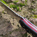 РОЖПРОДАЖ. Ніж тесак господарський Wolf А77, 31см, Columbia, фото 2