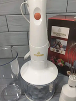 Блендер 4 в 1 міксер подрібнювач вінчик чопер, фото 3