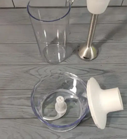 Блендер 4 в 1 міксер подрібнювач вінчик чопер, фото 6