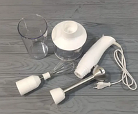 Блендер 4 в 1 міксер подрібнювач вінчик чопер, фото 7