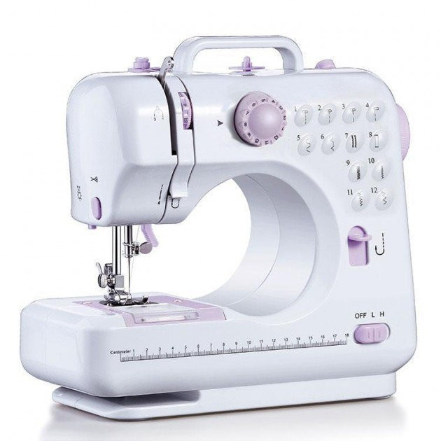 Швейна машинка з оверлоком Digital Sewing Machine FHSM-505A Pro 12 в 1, фото 1